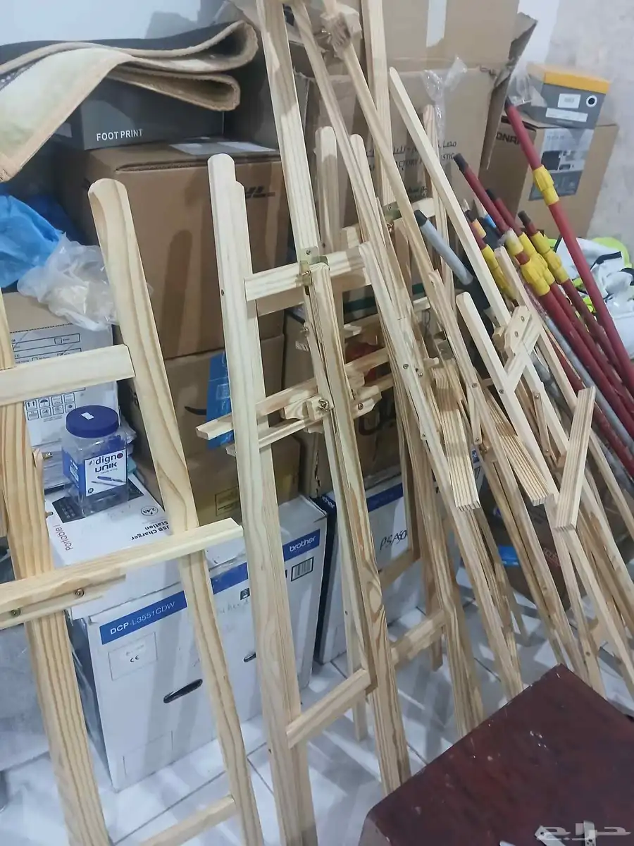 wooden painting stand for sale abha city 0
