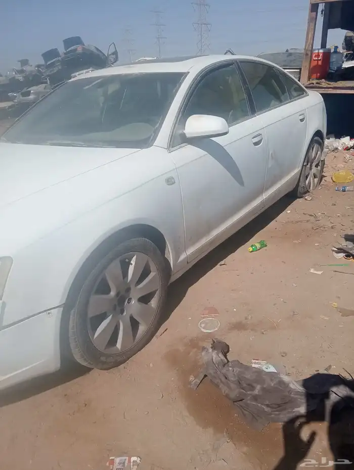 قطع غيار تشليح اودي A6 موديل 2006 2