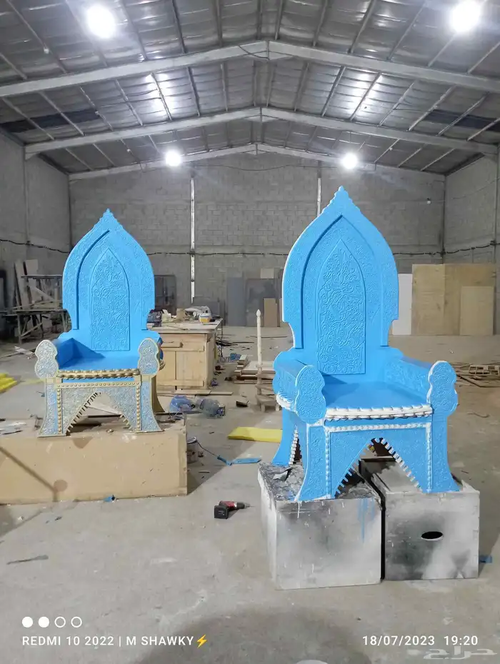 كرسي ديكوري حسب التصميم والمقاس المطلوب 3