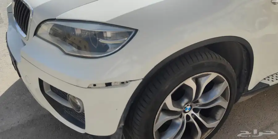 BMW X6 xDrive35i موديل 2014 - أبيض - فل كامل 7