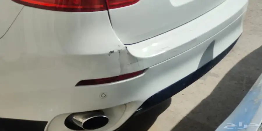 BMW X6 xDrive35i موديل 2014 - أبيض - فل كامل 6