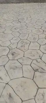 صبه مطبوعة صبه بودرا stamped concrete 7