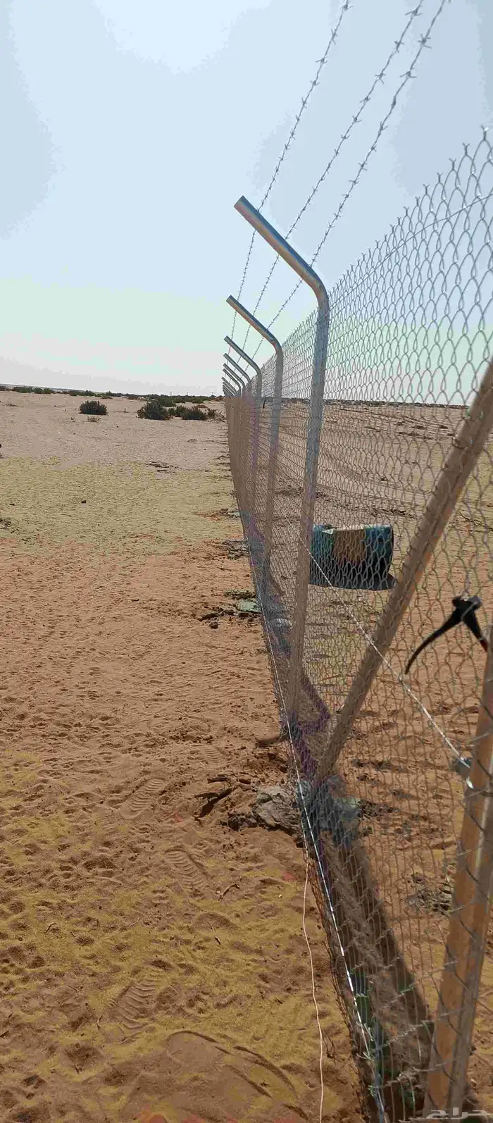 مقاول شبوك المجلفن والعايدي والسياج الامني 8