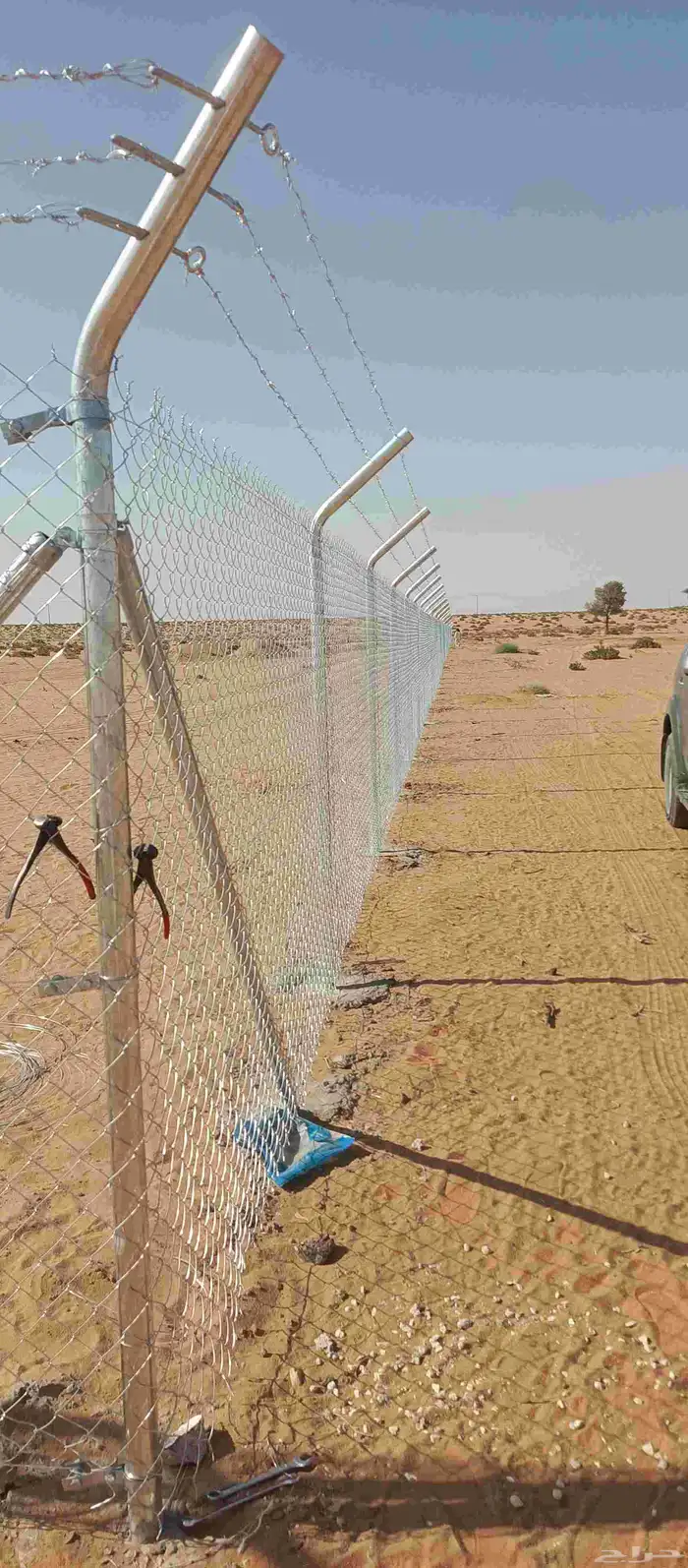 مقاول شبوك المجلفن والعايدي والسياج الامني 9