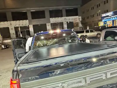 غطاء حوض سحاب مخفي ابو قفلين فورد F150 غمارتين 3