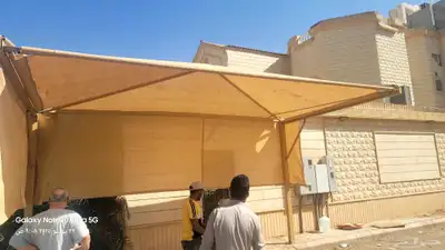 مضلات سواتر بيوت شعر هناجر 7