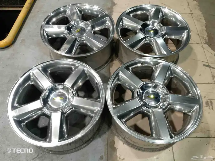 طقم جنوط تاهو LTZ أصلي وكاله مقاس 20 1