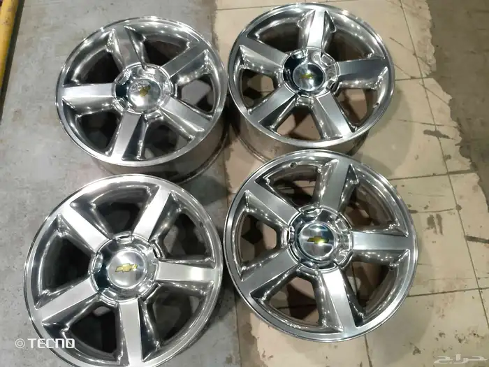 طقم جنوط تاهو LTZ أصلي وكاله مقاس 20 0