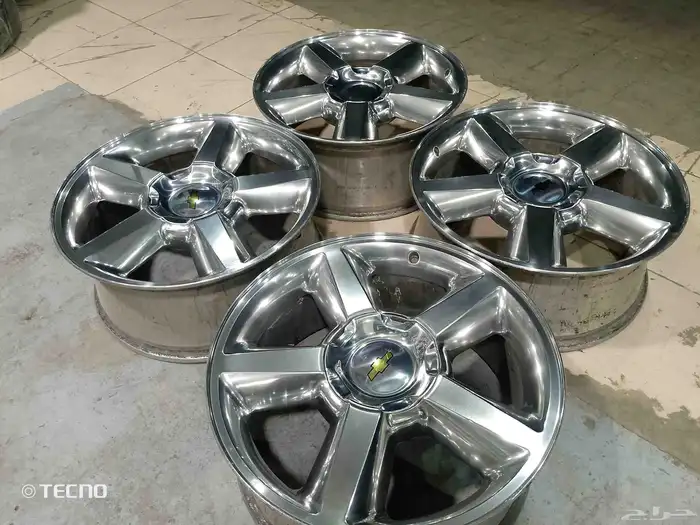 طقم جنوط تاهو LTZ أصلي وكاله مقاس 20 2