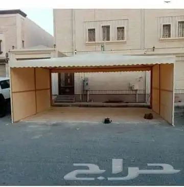 بيت شعر قرميد مظلات سيار  تلبيس قماش 9