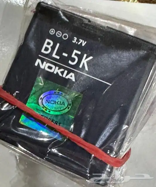 بطارية نوكيا BL-5K الاصلية انتاج 2025 لنوكيا C7-00 X7-00 N85 0