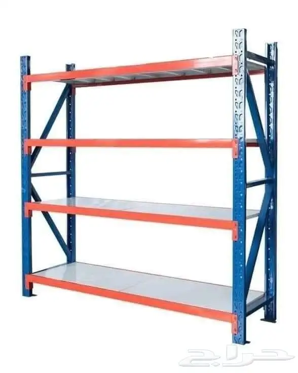 يوجد لدينا جميع انواع الرفوف الجديده والمستخدمه وطني وصيني 0