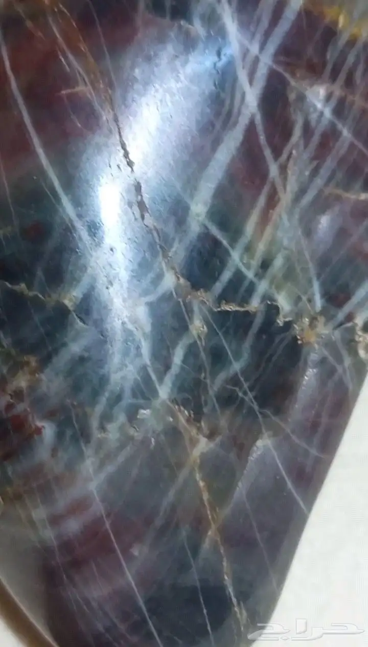 حجر القمر الأسود ذو الشكل الحر.Freeform Black Moonstone 5