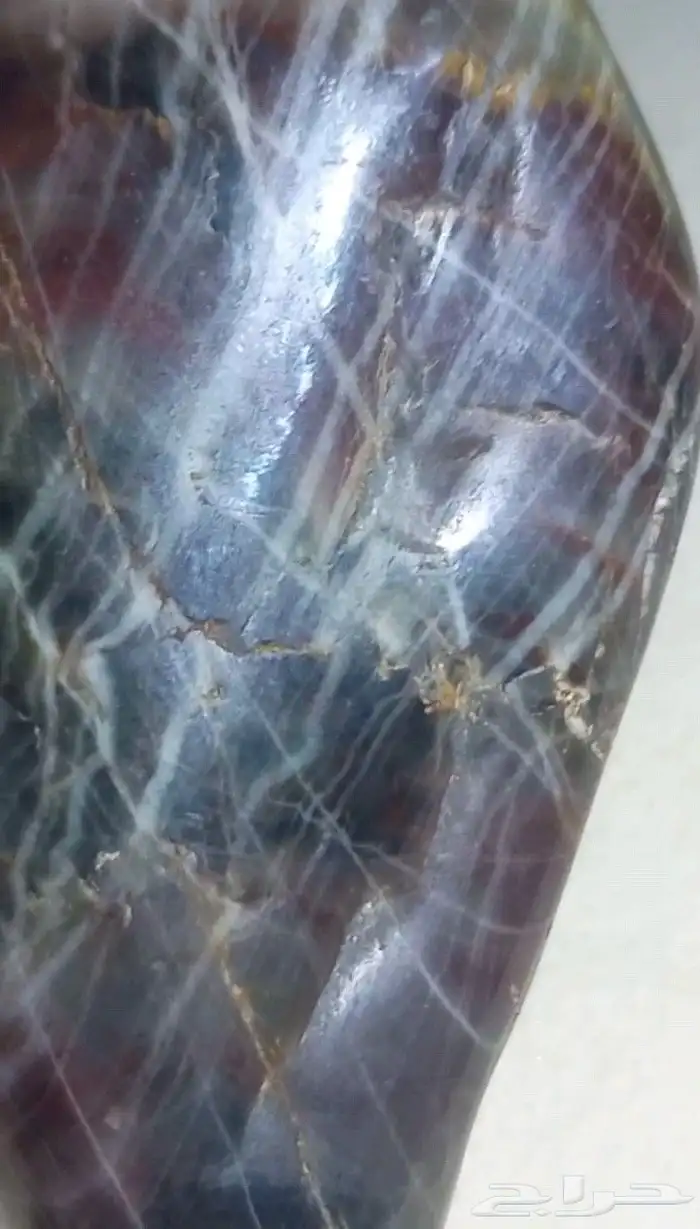حجر القمر الأسود ذو الشكل الحر.Freeform Black Moonstone 10