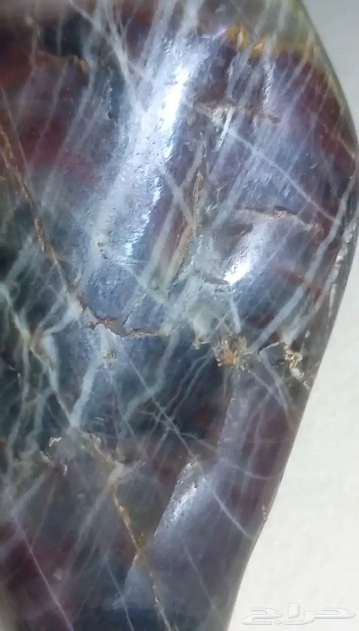 حجر القمر الأسود ذو الشكل الحر.Freeform Black Moonstone 10