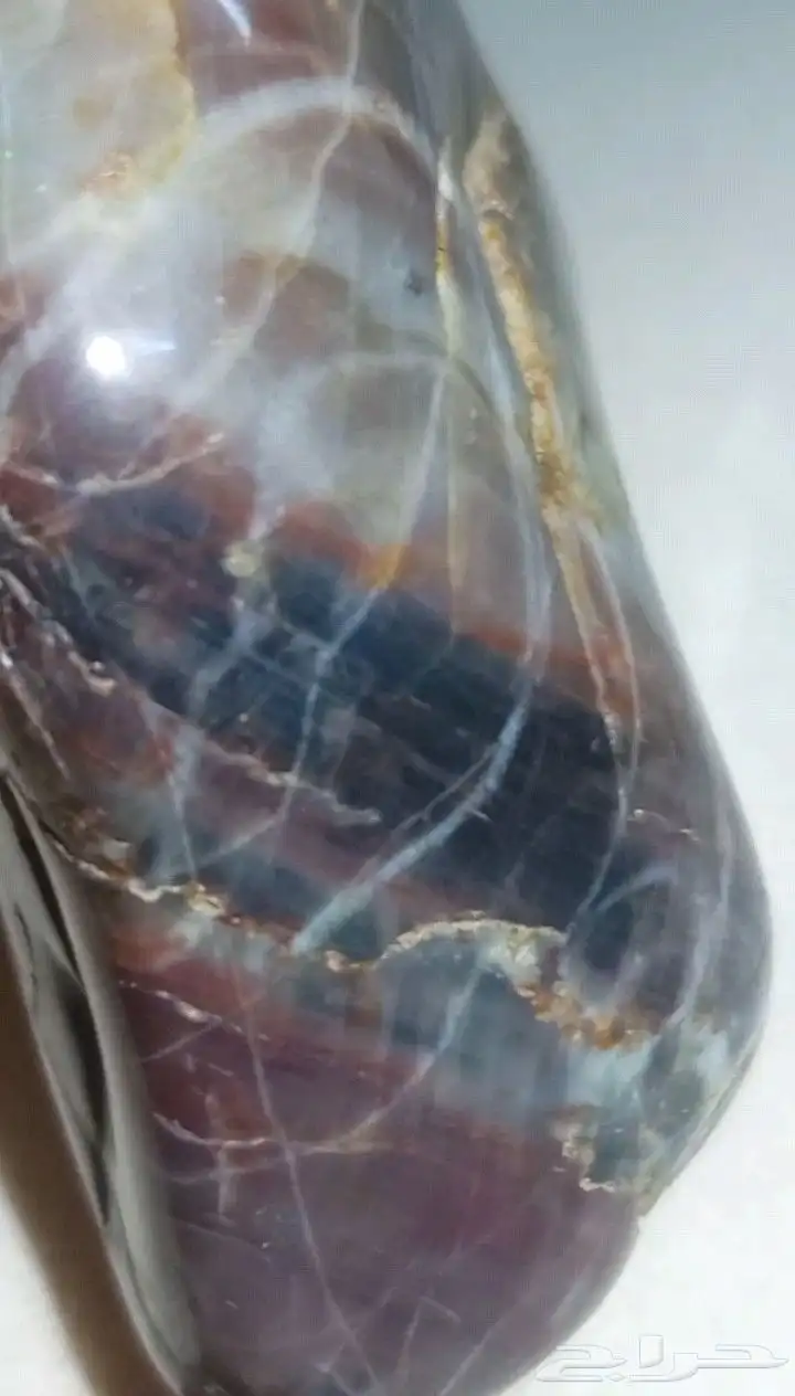 حجر القمر الأسود ذو الشكل الحر.Freeform Black Moonstone 9