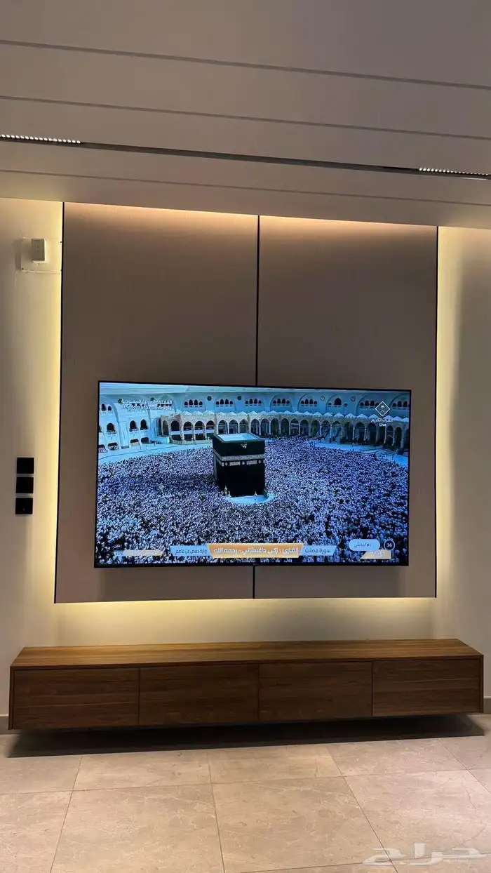 ديكورات صالات  خلفيات شاشات.مداخل .مرايات وجميع الديكورات 7
