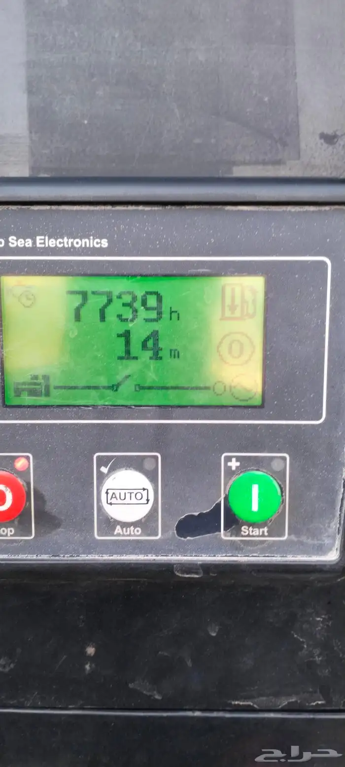 بيع مولد كهرباء من شركة JCB موديل 2017 شغال 7000 ساعه 9