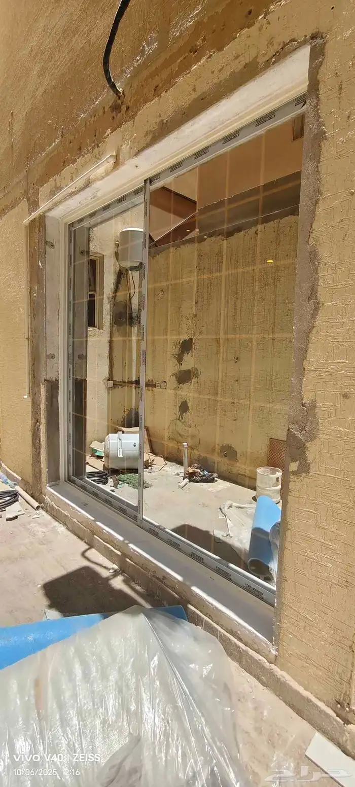 شباك المنيوم باب المنيوم شرائح 5