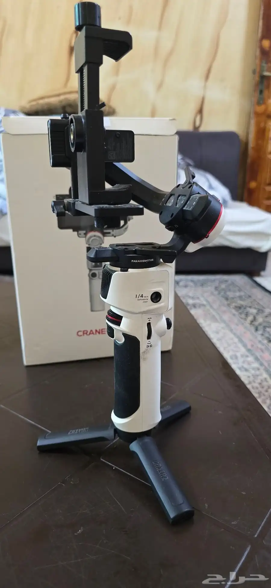 مانع الاهتزاز قنبل CRANE-M3 للجوال و للكمريات الاحترافيه 5
