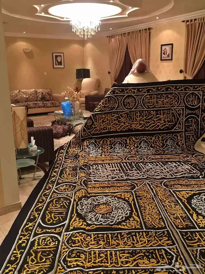ستارة باب الكعبة تحفة فنية راقية 0