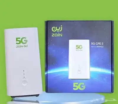 عرض حصري من زين علي شبكه الانترنت راوتر 5G 2
