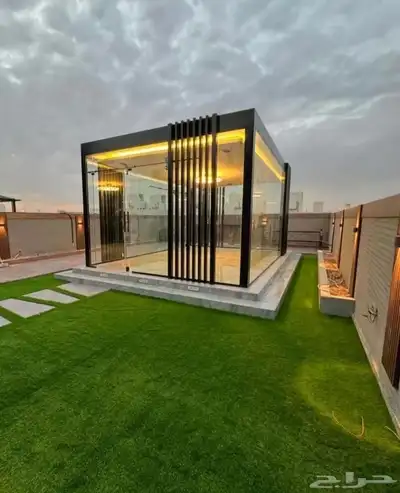 تنسيق.حدايق مكه شلات مظلات وجلست عشب الأرضي عشب جدريه بدل خش 9