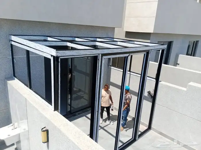 زجاج سكربت والامنيوم والاستركشر نضام كرتنول 6