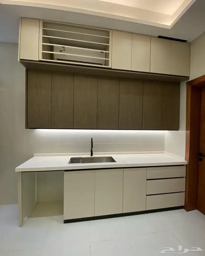 مطابخ خشب ألماني ومطابخ صاج والمنيوم ورخام صناعي وبورسلان 6