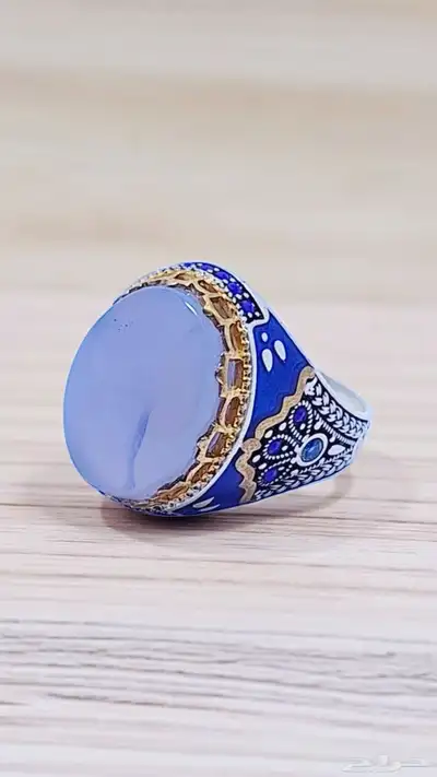 خواتم فضة عقيق 2