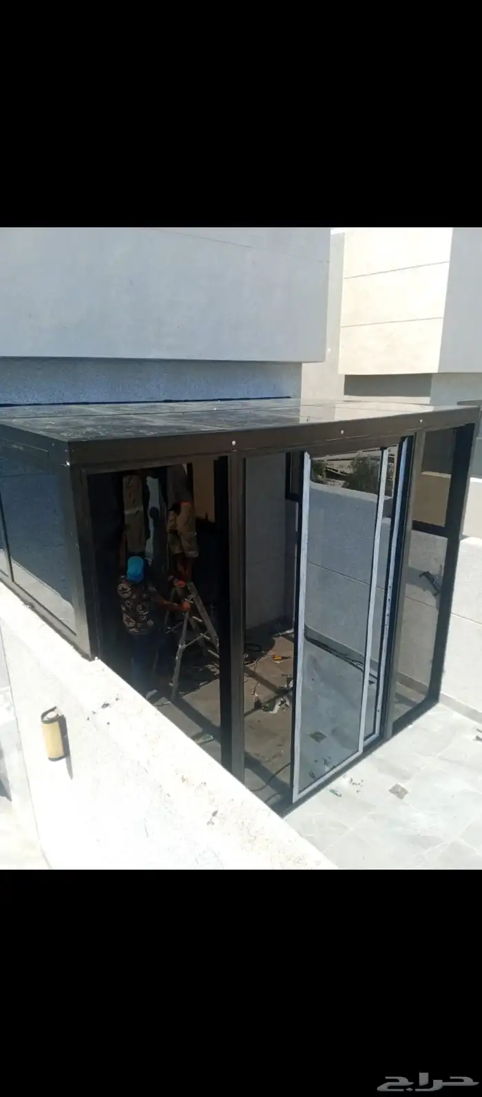 زجاج سكريت والالمنيوم والاستركشر 3