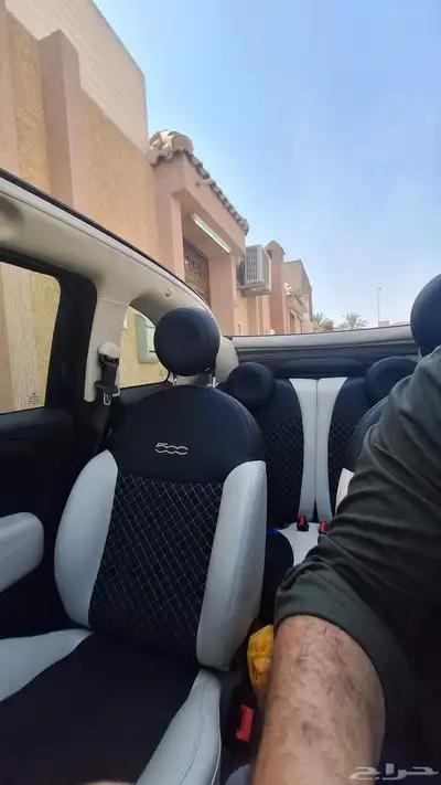 فيات 500 C موديل 2022 اعلي فئه سبورت سقف كاشف 2