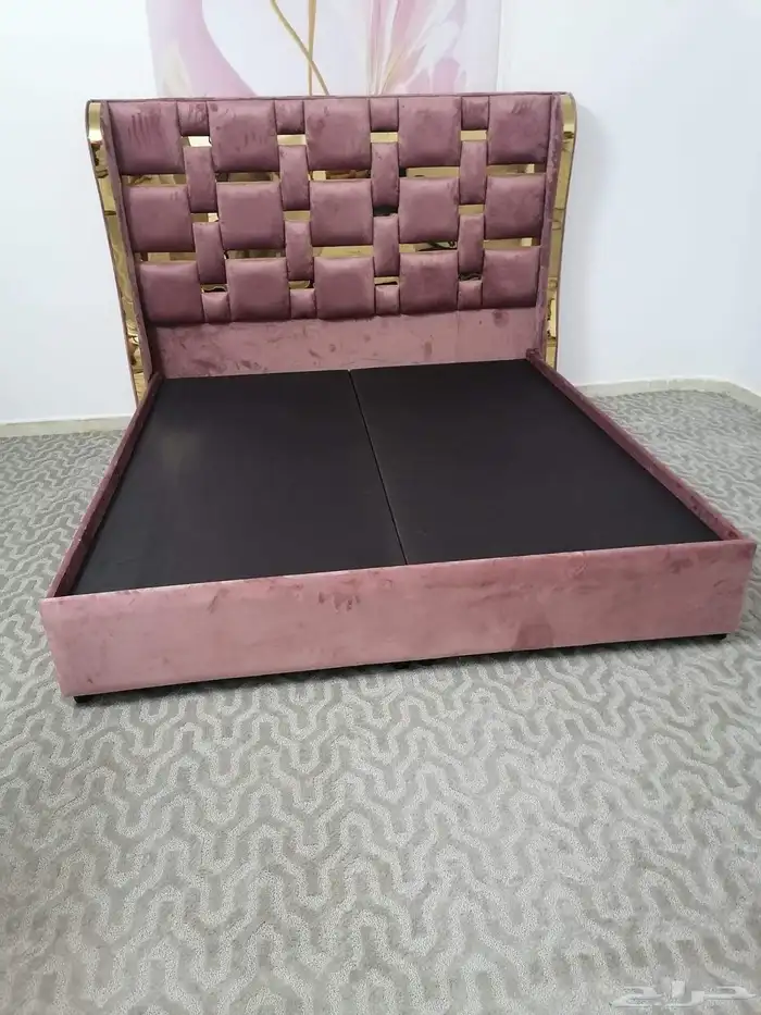 مراتب سرير سراير خشب تفصيل مخمل خشب تايلاندي 18