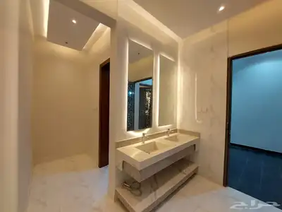 للبيع فله دروف دور ثاني مع ملحق بحوش وسطح مدخل خاص 6