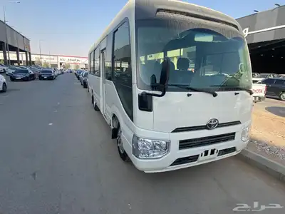 باص تويوتا كوستر 23 راكب بنزين بريمي 2025 1