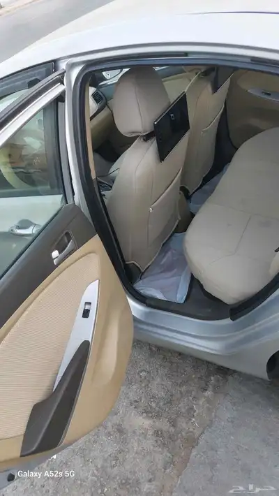 هونداي أكسنت موديل 2013 الممشى 489000 كم اللون فضي جير أتوم 3