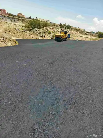 مقاول اسفلت زفلته ابها خميس مقشور وحار 4
