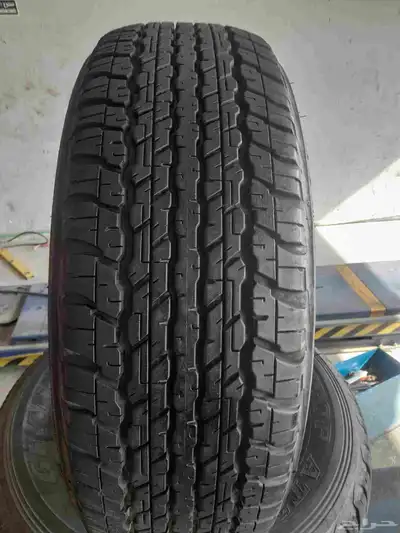 كفرات دنلوب ياباني مقاس الكفر 265 70 17نضيف 1