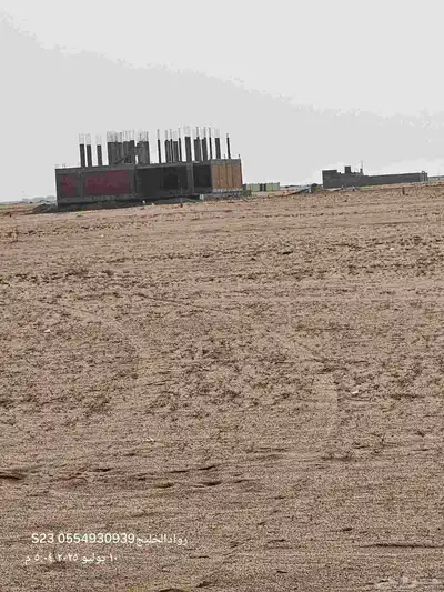 للبيع نص ارض في مخطط جوهرة العروس 2ك حي الجزيره مساحة 374م 1