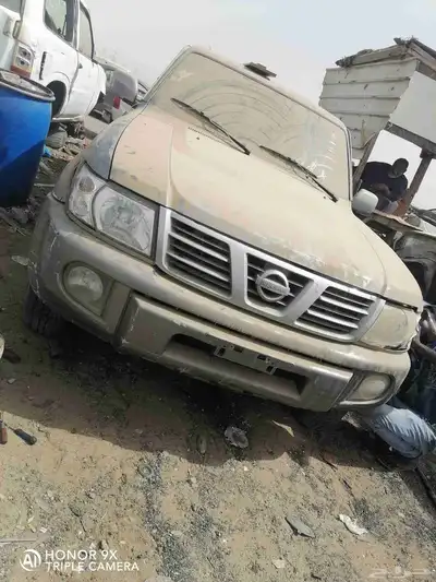 نيسان باترول موديل 2004 تشليح قطع غيار فقط 1