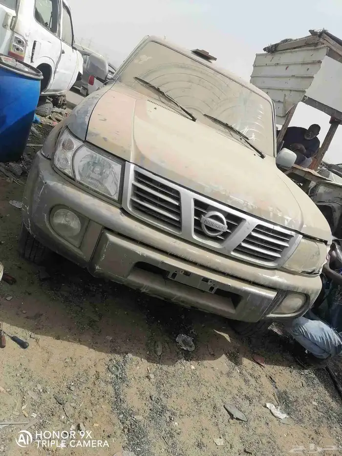 نيسان باترول موديل 2004 تشليح قطع غيار فقط 1