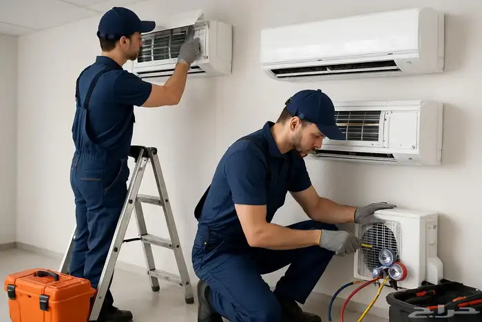 مكيفات سبليت (تركيب__ نقل__تمديد __نحاس__تاسيس 4