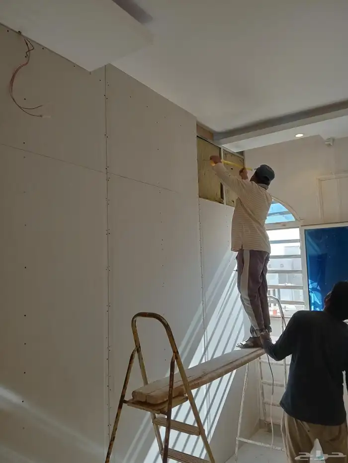 صبغ ديكور بلاط مساح جميع اعمال ترميم منزلي054331265حفر البا 7