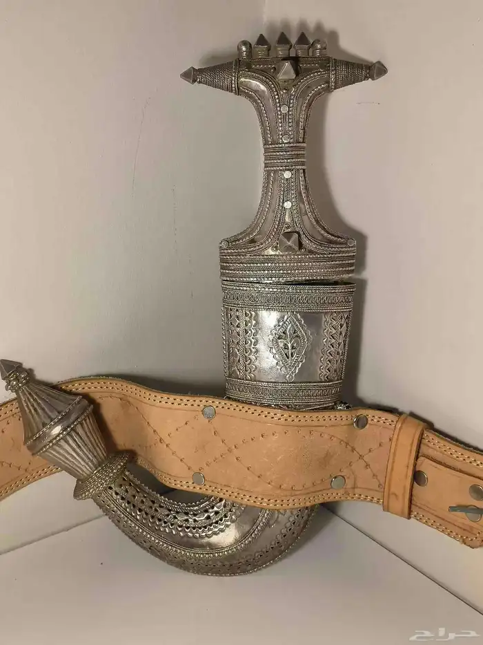 خنجر فضة كامل تراثي 0
