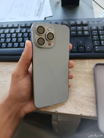 Iphone 15 pro max 256gb with box cable 5