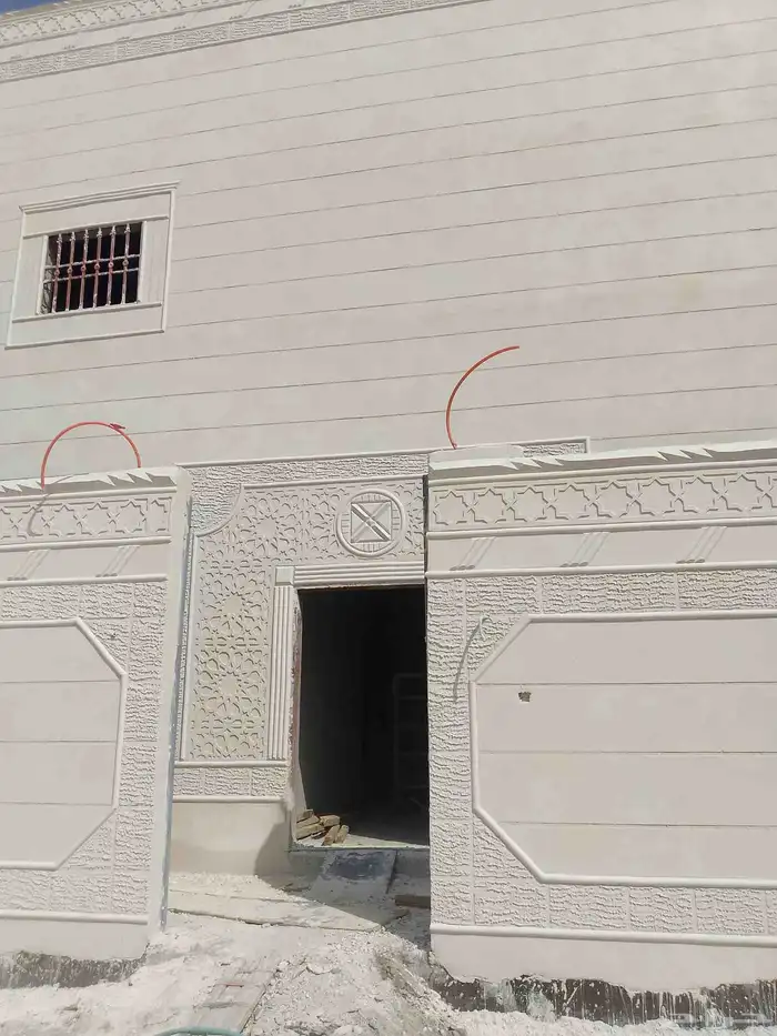 لياسه ملونه خارجية وديكورات اسمنتيه 4