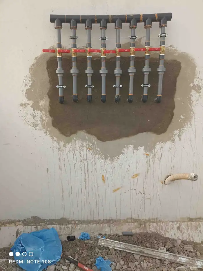 اعمال تأسيس وتطبيق السباكة الحديثة 3