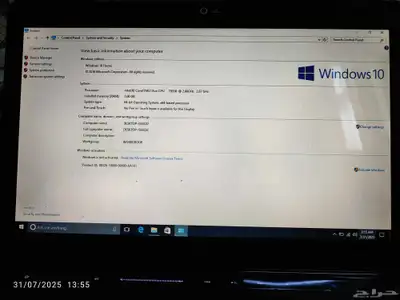 لابتوب hp pavilion entertainment pc مستعمل نظيف للبيع 8