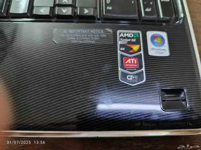 لابتوب hp pavilion entertainment pc مستعمل نظيف للبيع 7