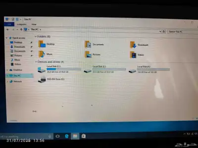 لابتوب hp pavilion entertainment pc مستعمل نظيف للبيع 9